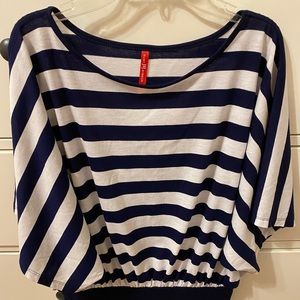 Ruby Ribbon Striped Top